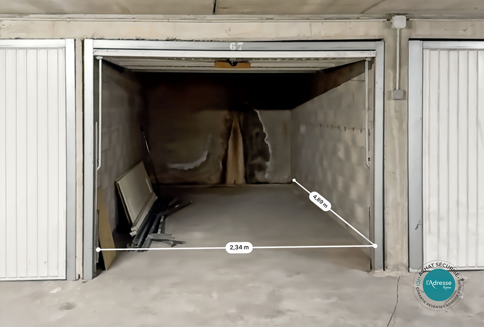 Parking / box MENNECY (91540) 12.50 m&sup2;