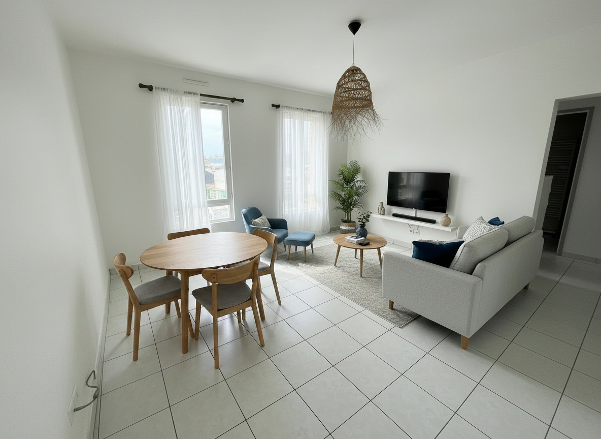 Appartement LE HAVRE (76600) 2 pi&egrave;ces 33.48 m&sup2;