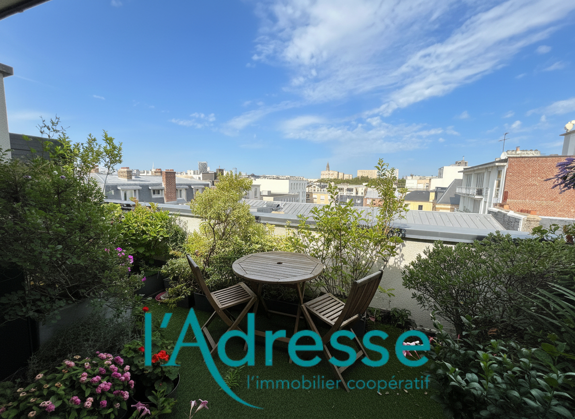 Appartement LE HAVRE (76600) 3 pi&egrave;ces 65.00 m&sup2;