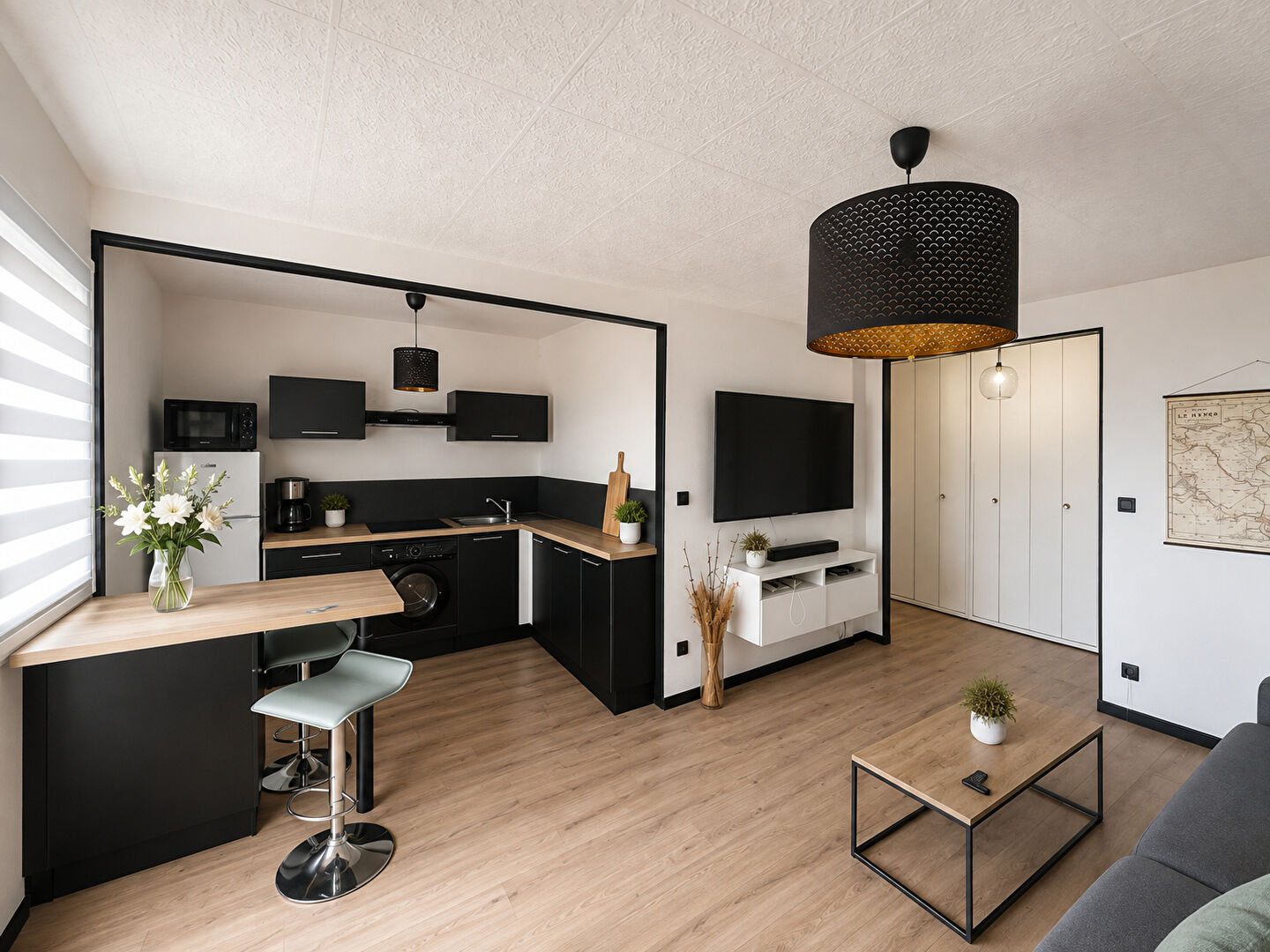 Appartement LE HAVRE (76600) 1 pi&egrave;ce 32.60 m&sup2;