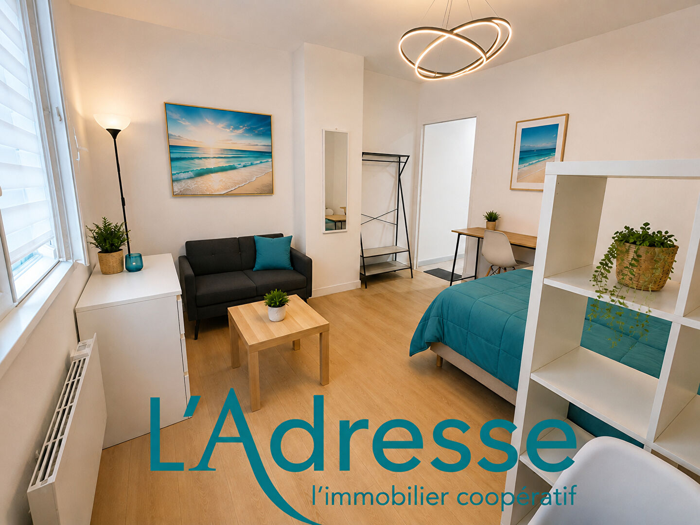 Appartement LE HAVRE (76600) 1 pi&egrave;ce 23.00 m&sup2;