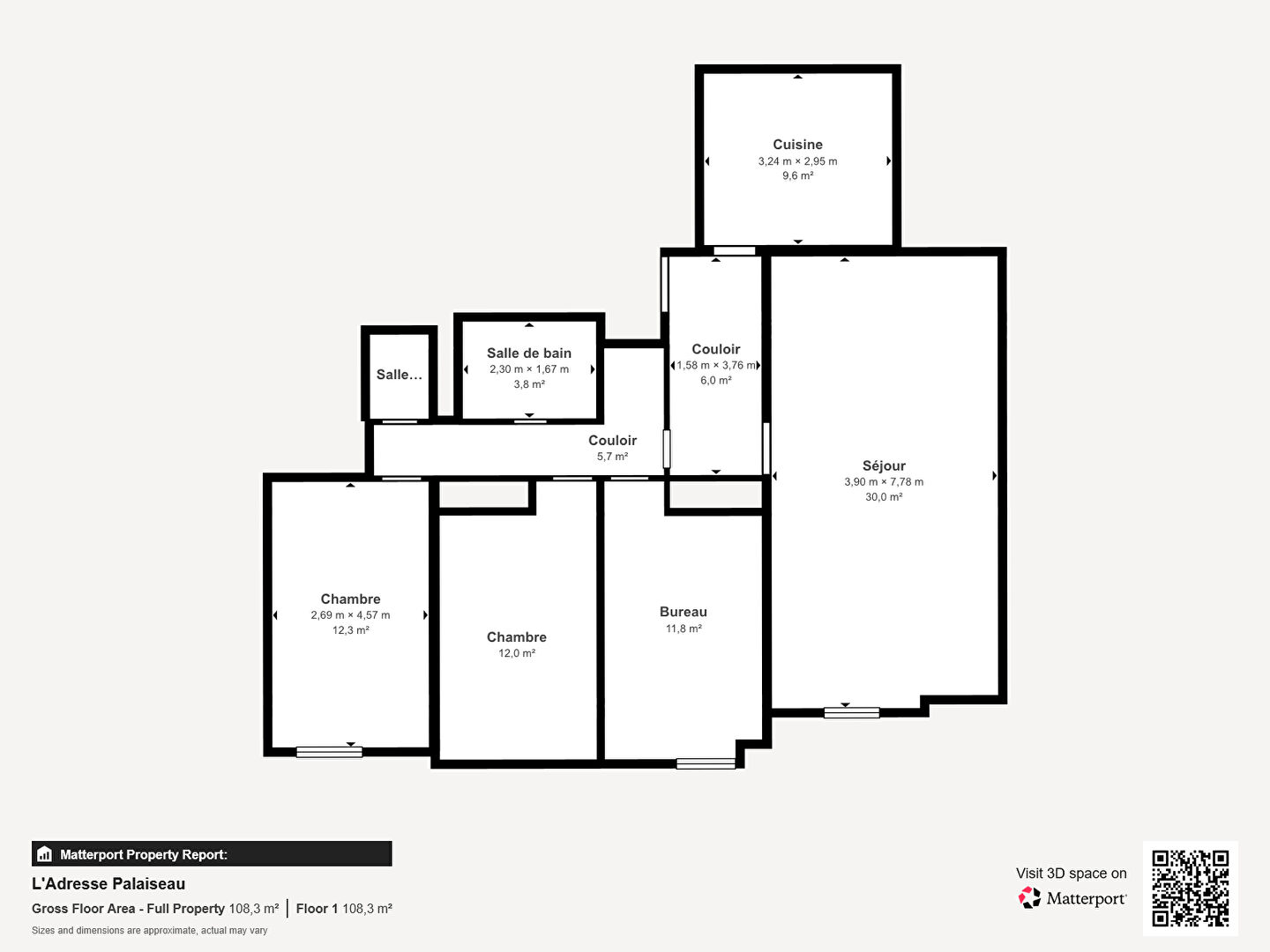 Appartement L HAY LES ROSES (94240) 5 pi&egrave;ces 98.97 m&sup2;