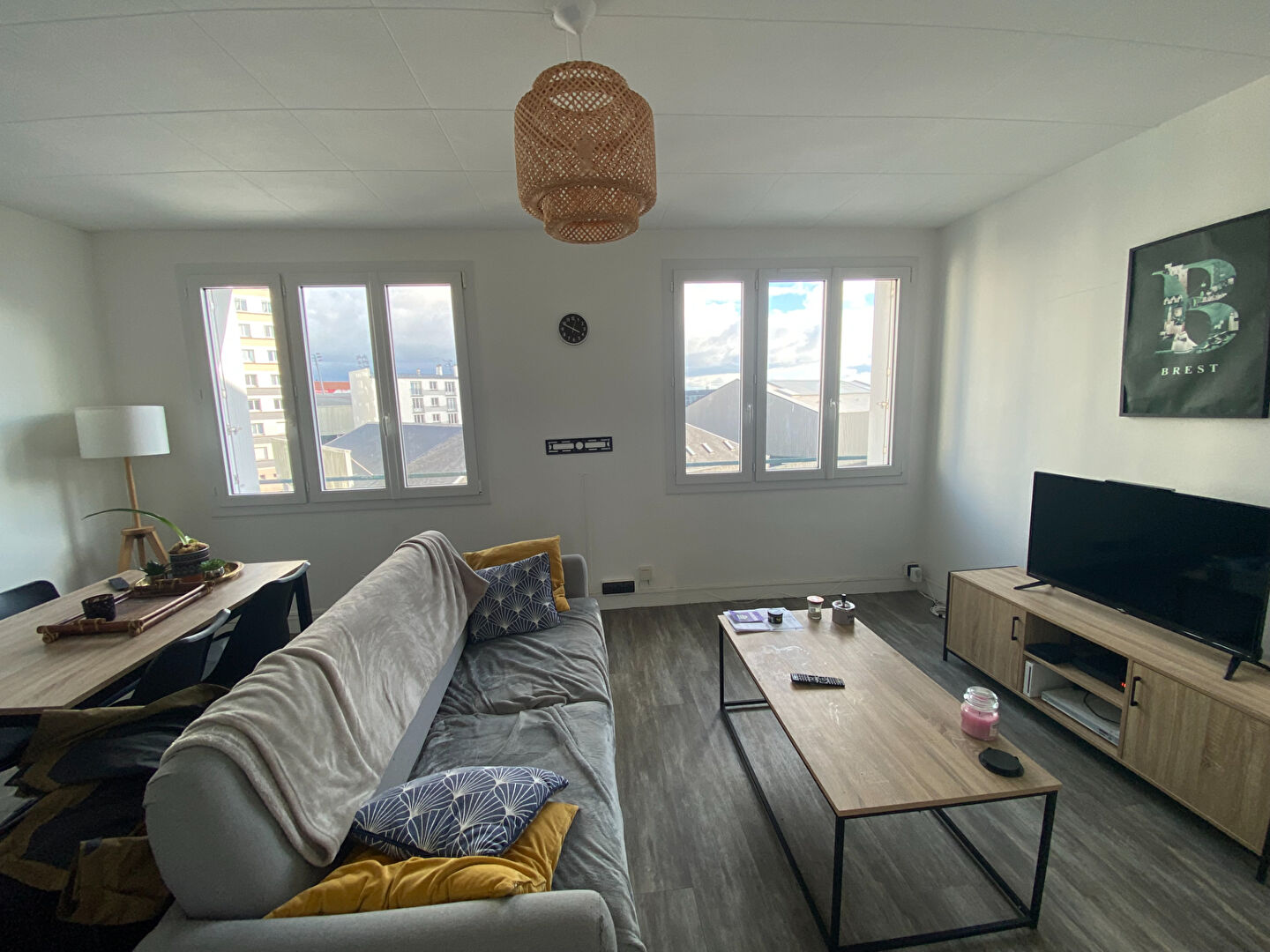 Appartement BREST (29200) 5 pièces 90.00 m²