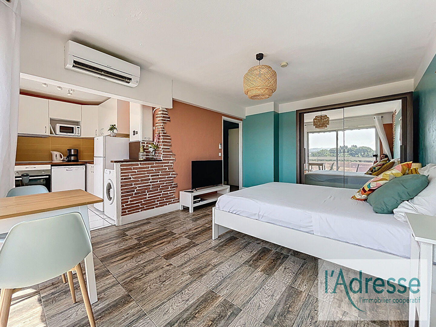 Appartement ANTIBES (06600) 1 pièce 31.68 m²