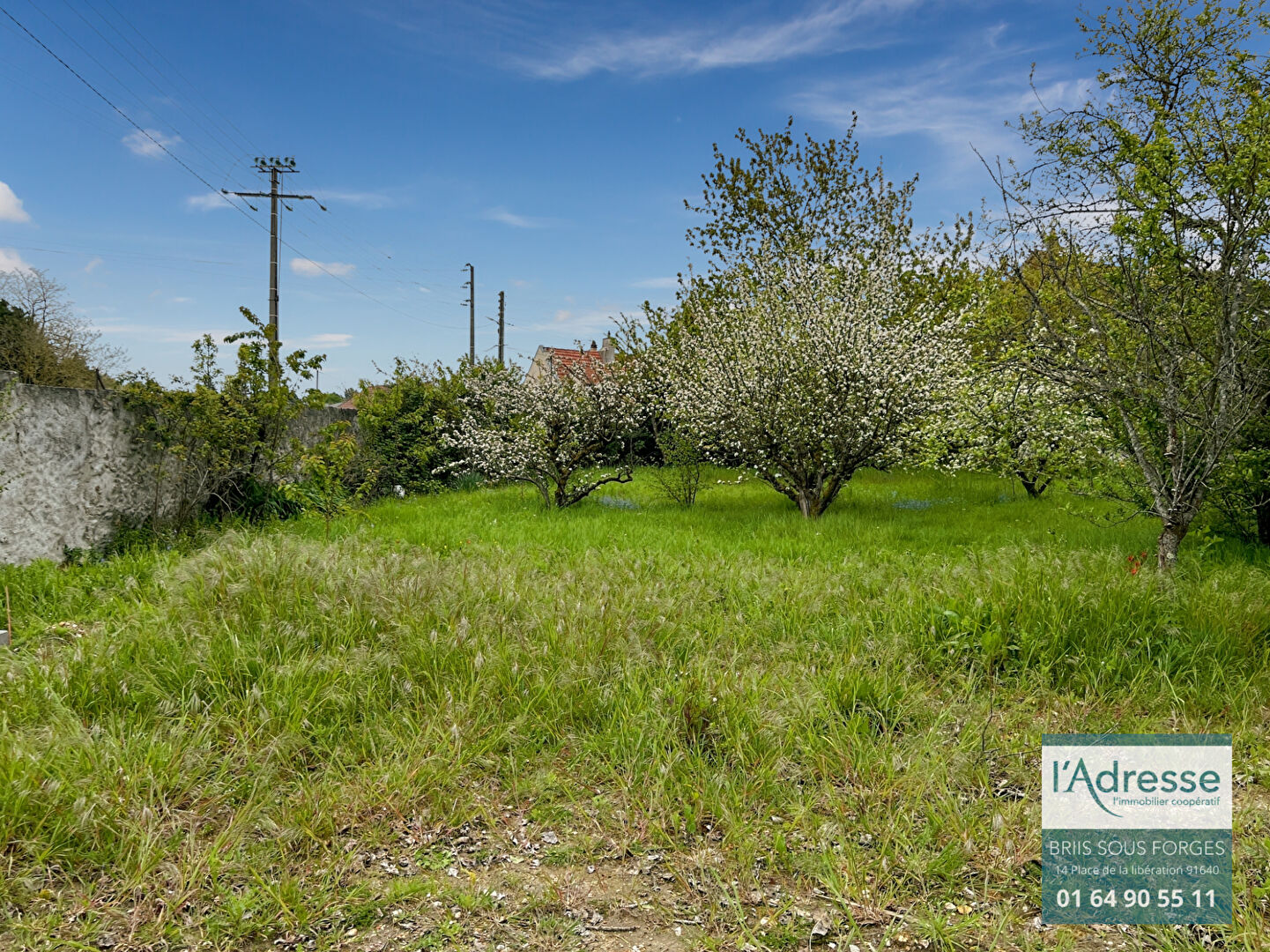 Terrain GOMETZ LA VILLE (91400) 517.00 m²