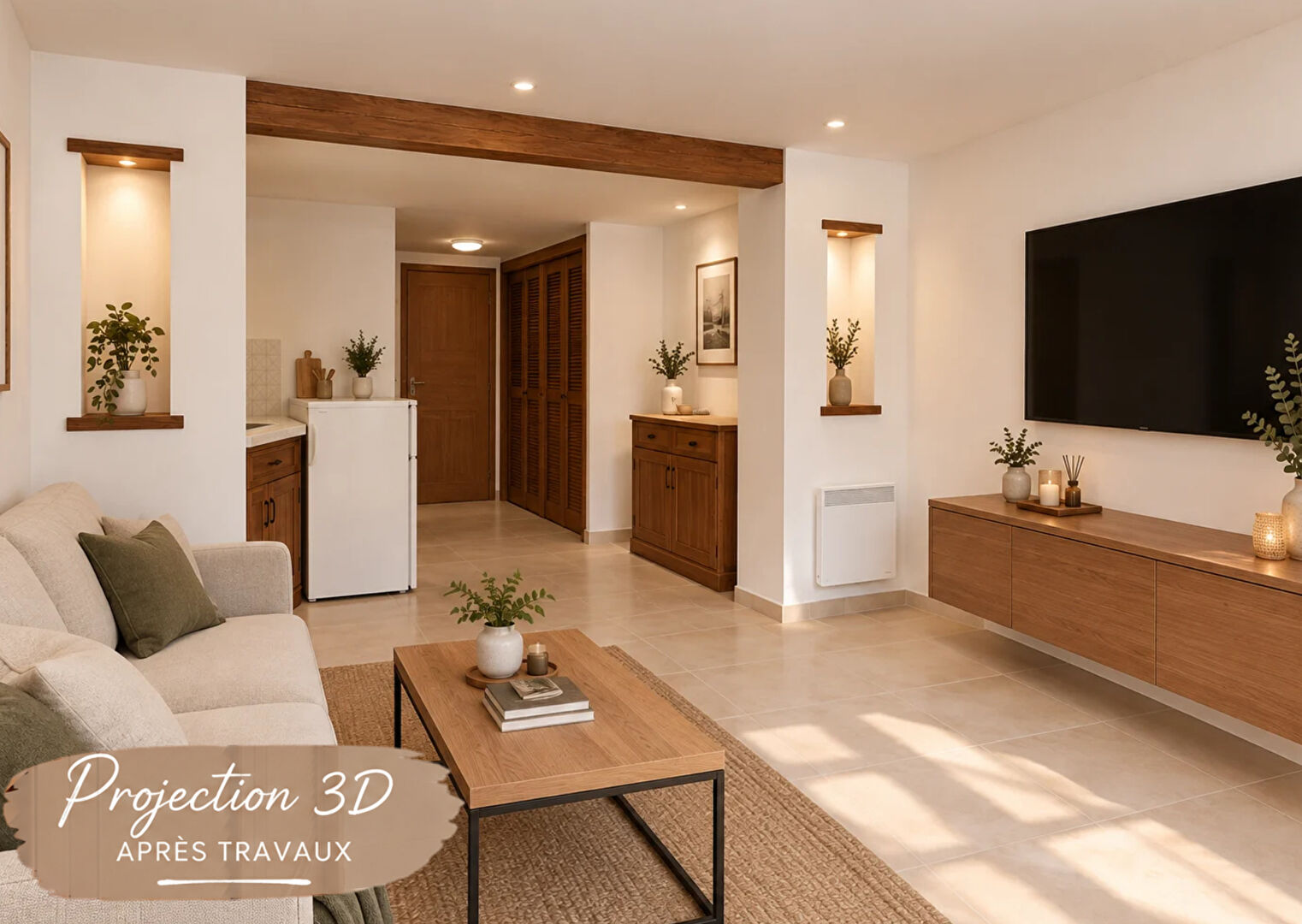 Appartement ANGERVILLIERS (91470) 1 pi&egrave;ce 20.00 m&sup2;