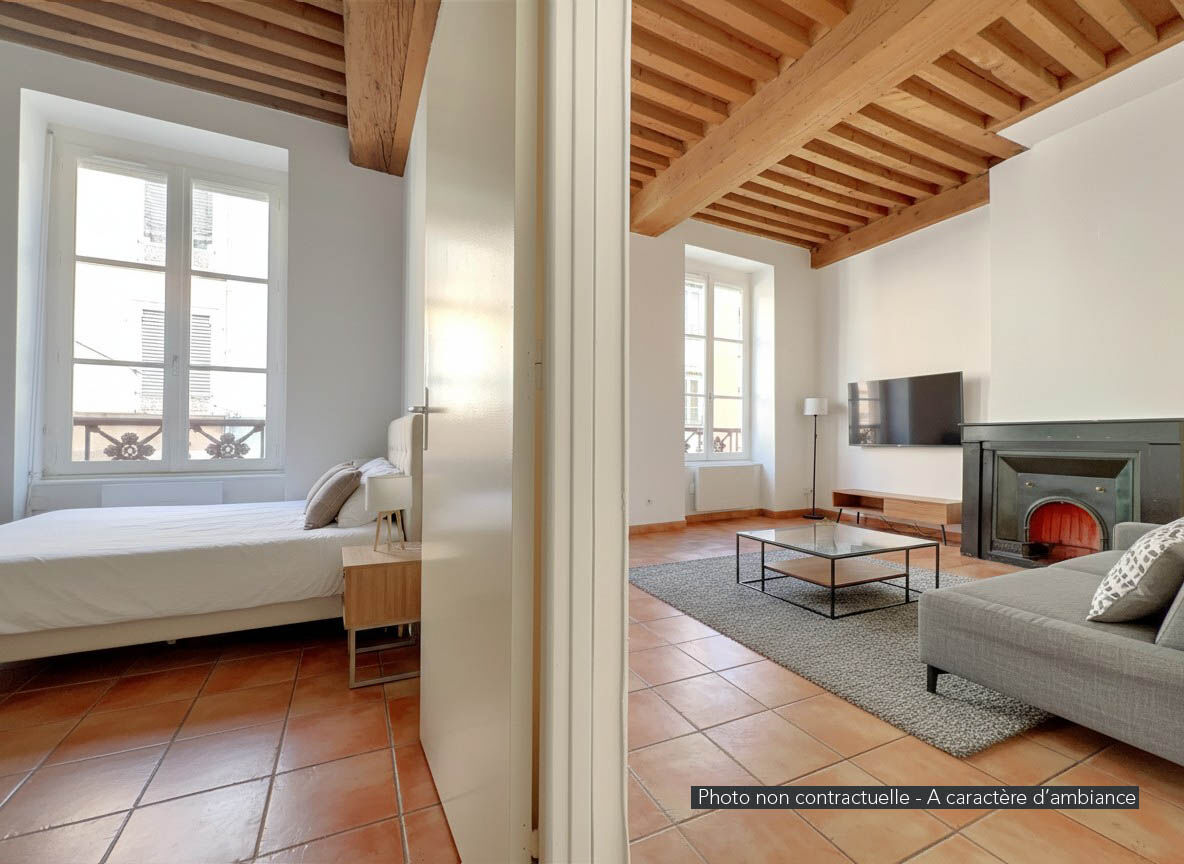 Appartement LYON (69004) 2 pi&egrave;ces 44.59 m&sup2;