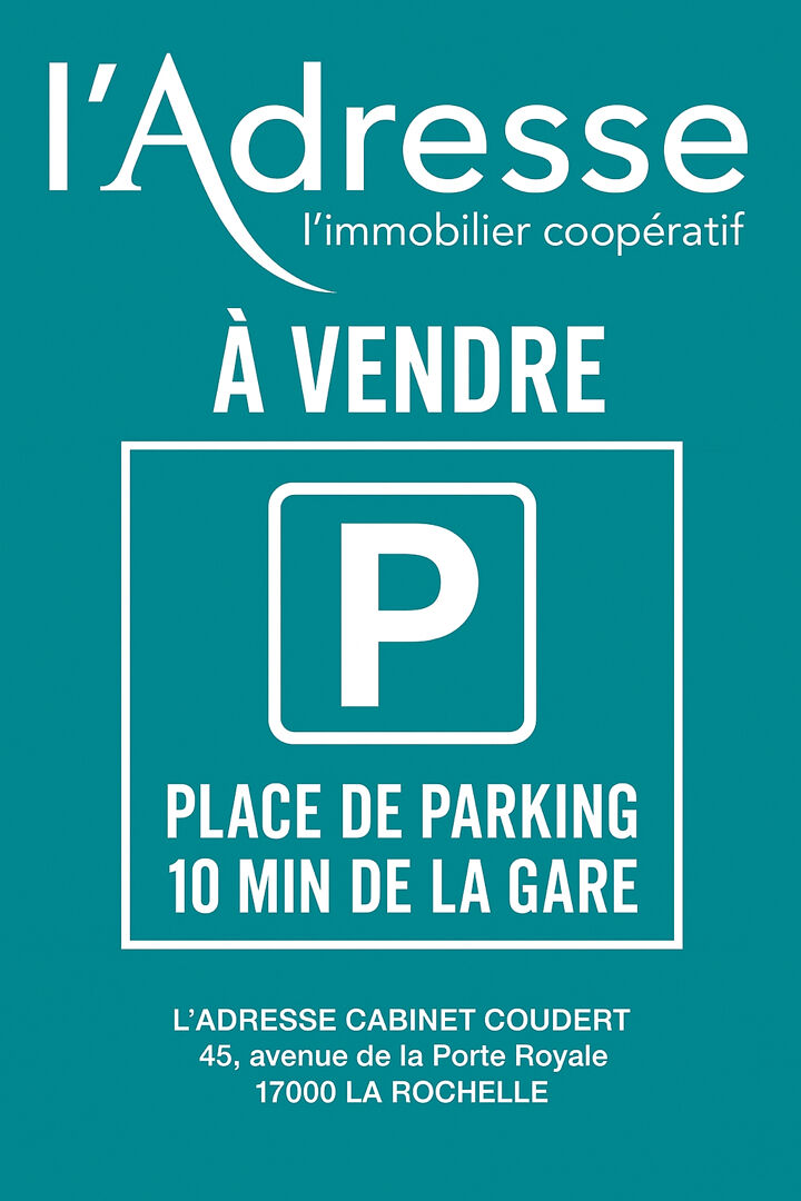 Parking / box LA ROCHELLE (17000) 12.50 m&sup2;