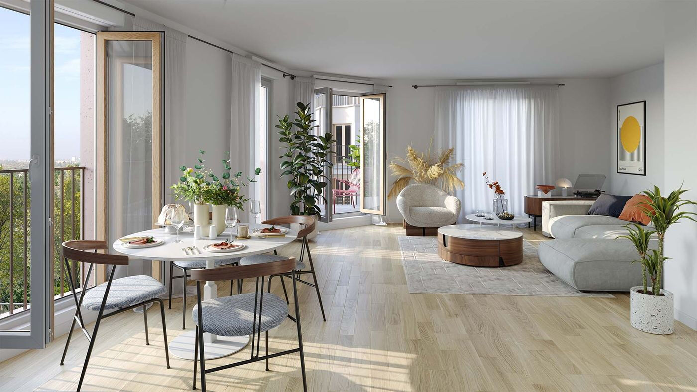 Appartement PANTIN (93500) 3 pièces 59.73 m²