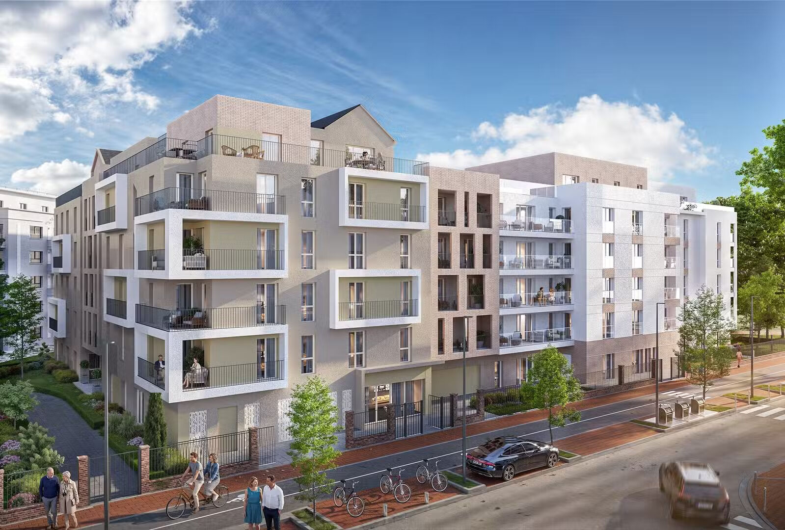 à 4 km de Aulnay-sous-Bois 358 000 € Appartement 5 pièces , 4 chambres 90.76 m² Avec jardin, terrasse Voir le bien