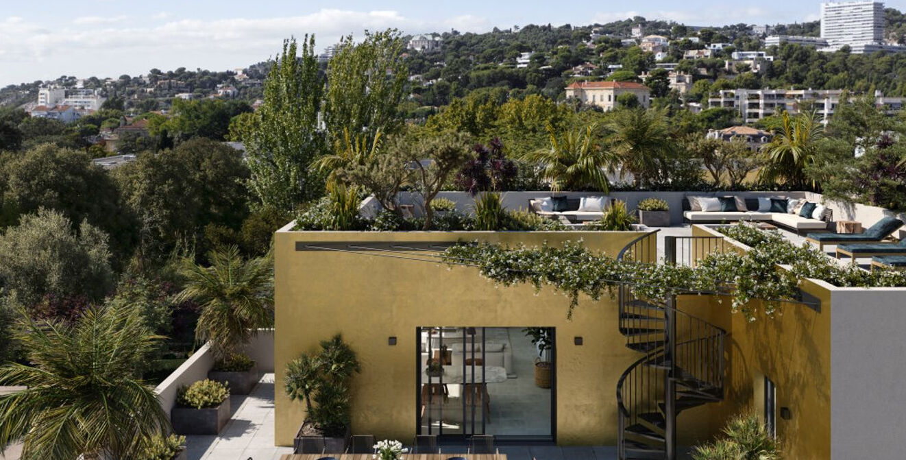Appartement MARSEILLE (13008) 2 pi&egrave;ces 50.36 m&sup2;