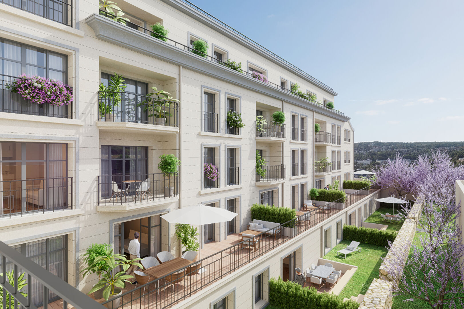 Appartement SAINT CLOUD (92210) 2 pi&egrave;ces 43.05 m&sup2;