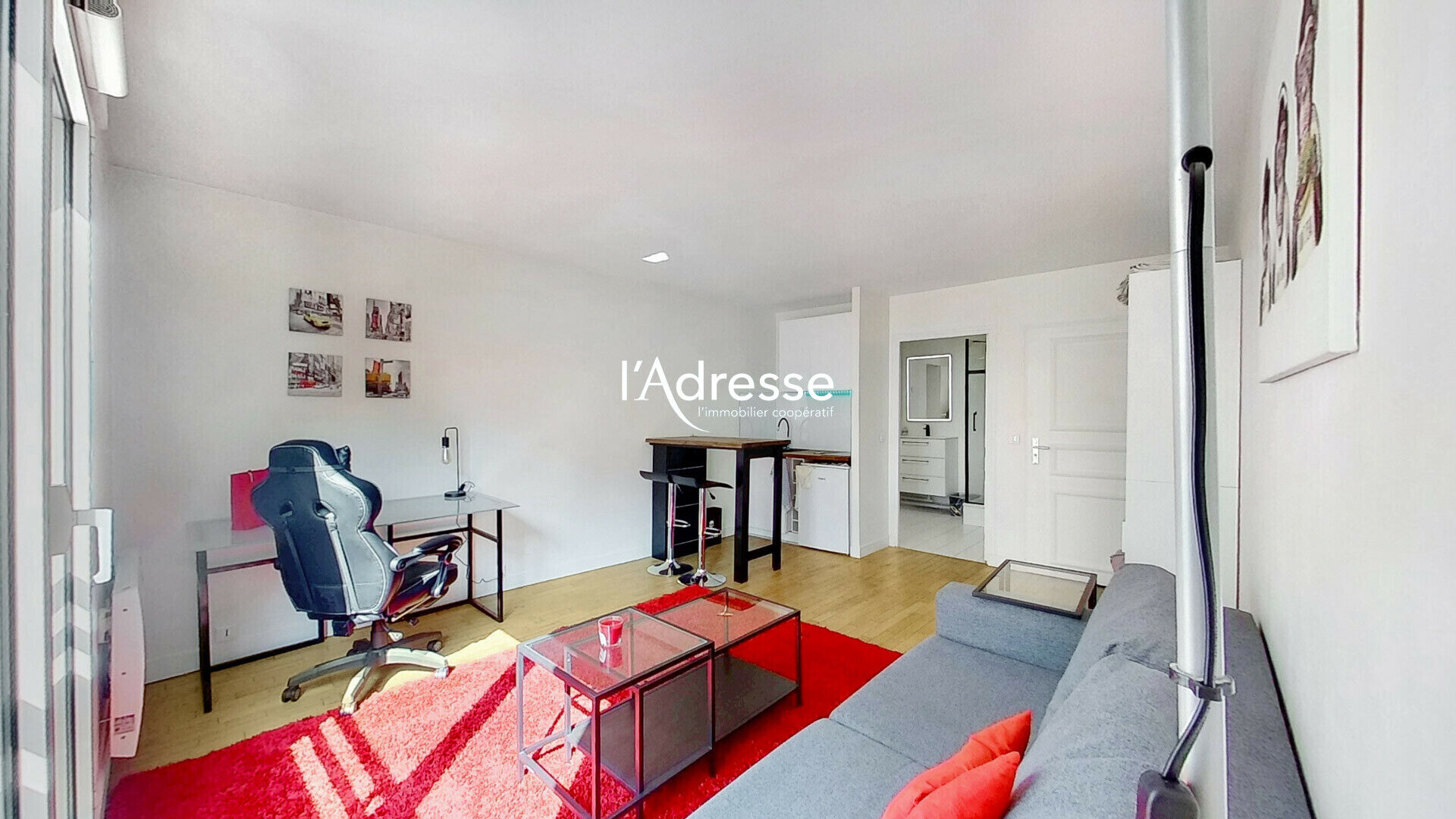 Appartement PARIS (75011) 1 pi&egrave;ce 24.60 m&sup2;