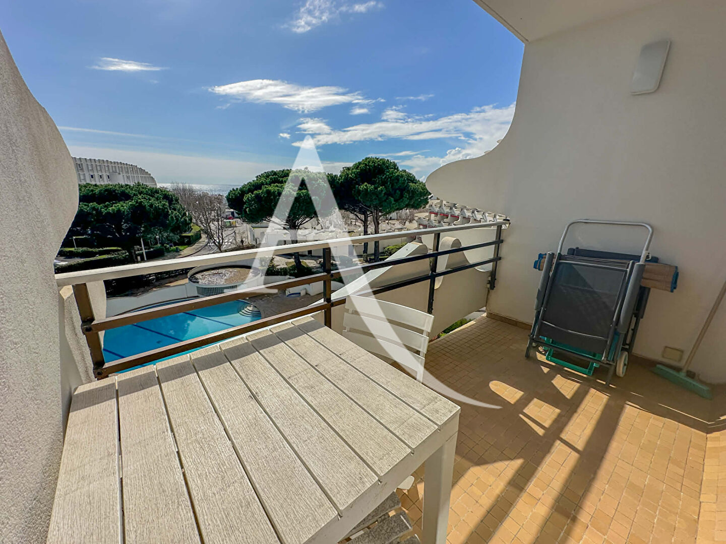Appartement LA GRANDE MOTTE (34280) 1 pi&egrave;ce 21.62 m&sup2;