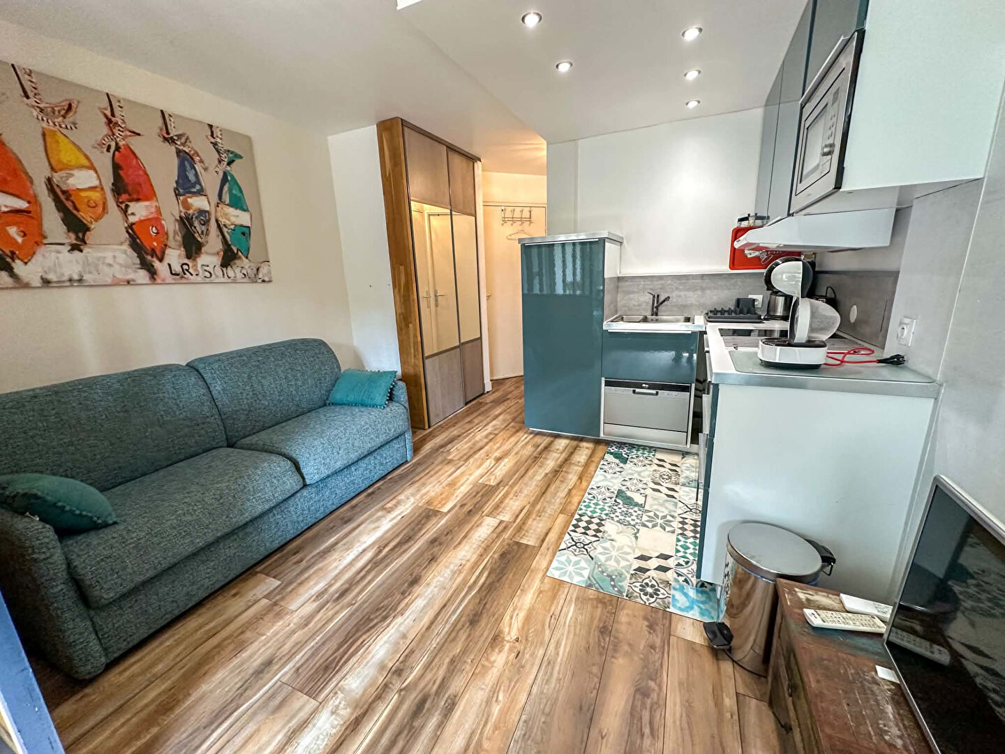 Appartement LA GRANDE MOTTE (34280) 1 pi&egrave;ce 22.65 m&sup2;