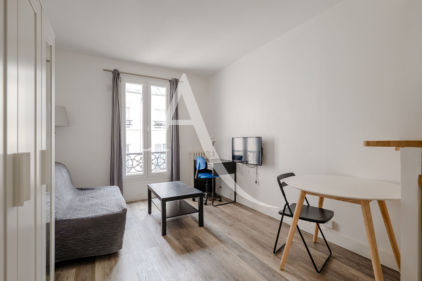 Appartement PARIS (75017) 1 pi&egrave;ce 15.31 m&sup2;