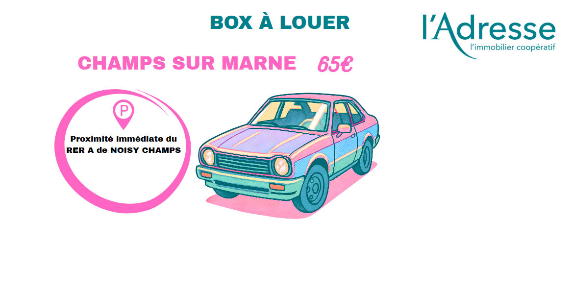 Parking / box CHAMPS Sur MARNE (77420)