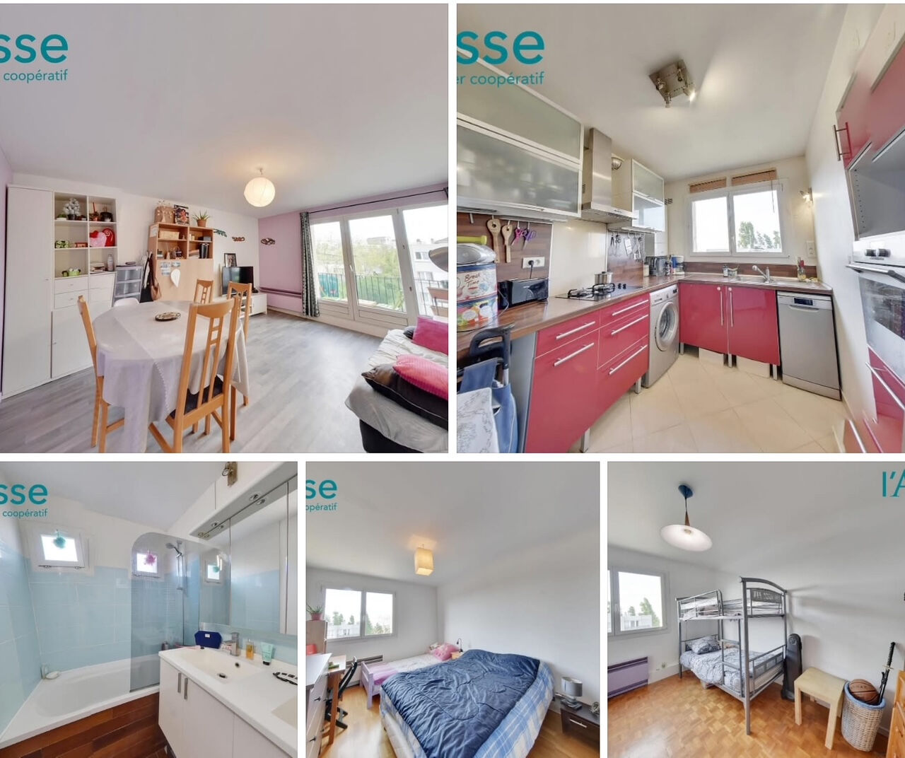 Appartement NOISY LE GRAND (93160) 3 pièces 67.00 m²