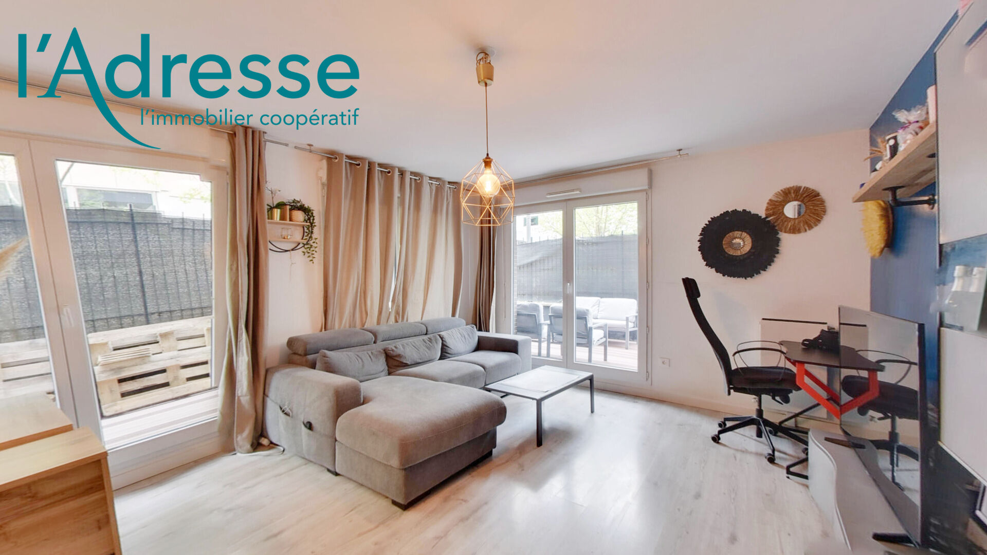 Appartement NOISY LE GRAND (93160) 3 pièces 63.00 m²