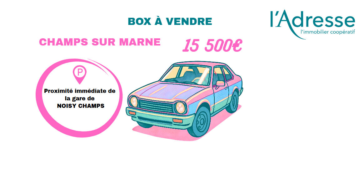 Parking / box CHAMPS SUR MARNE (77420) 1 pièce 15.00 m²