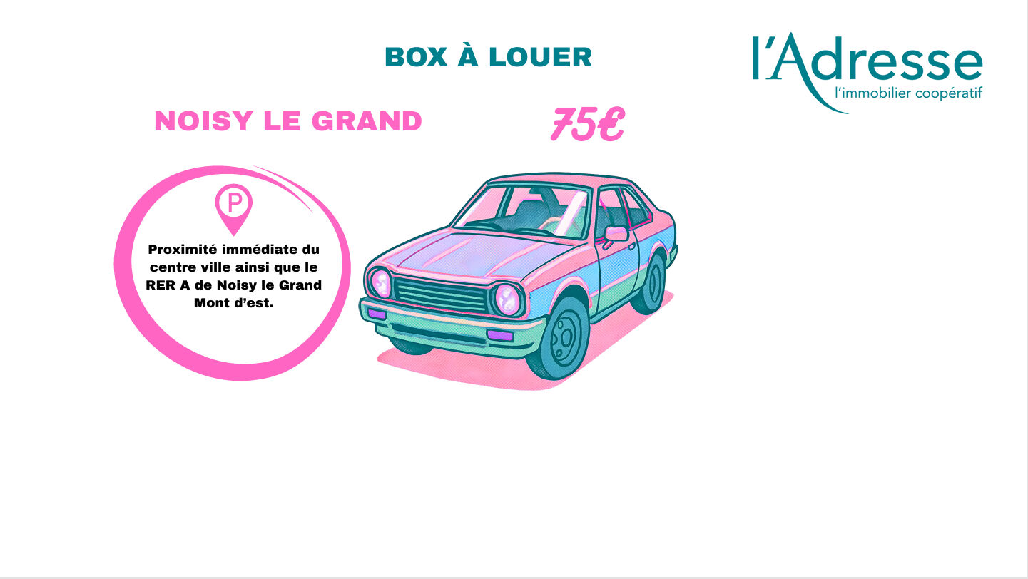 Parking / box NOISY LE GRAND (93160)