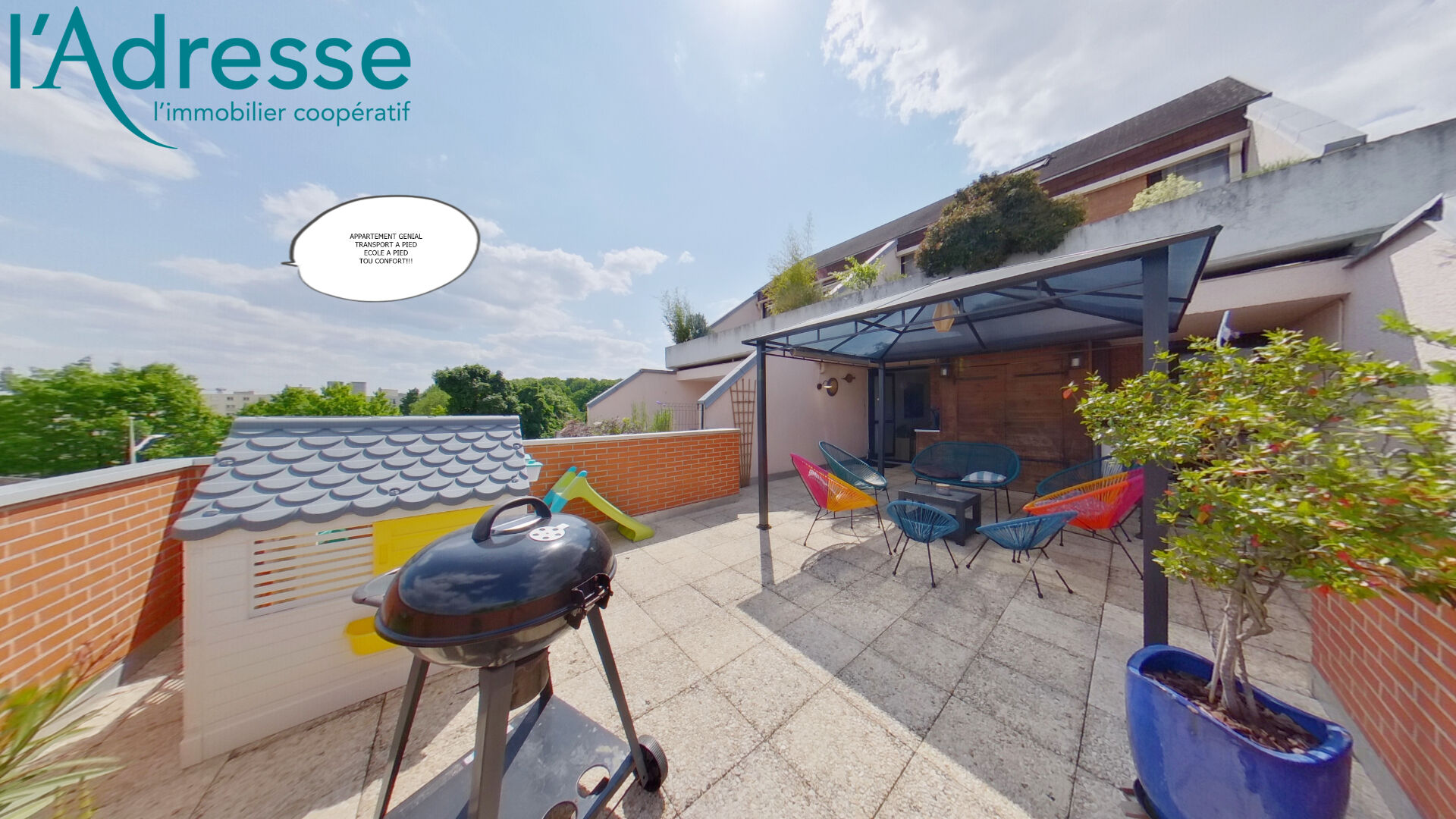 Appartement CHAMPS SUR MARNE (77420) 3 pi&egrave;ces 87.00 m&sup2;