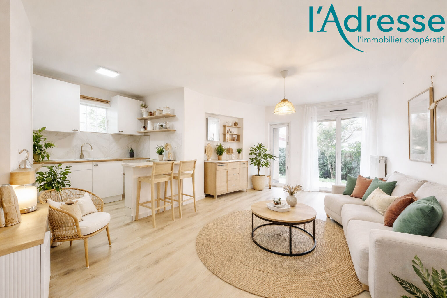 Noisy-le-Grand (93) Exclusif 212 000 € Appartement 2 pièces , 1 chambre 40.00 m² Avec jardin, terrasse, garage/box Voir le bien