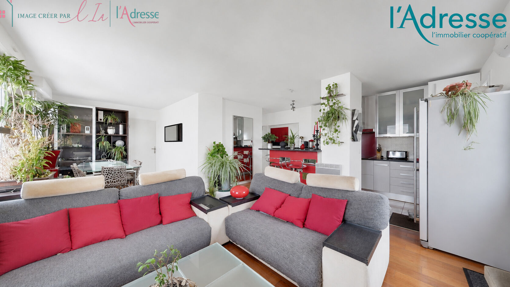 Noisy-le-Grand (93) Exclusif 359 000 € Appartement 3 pièces , 1 chambre 62.00 m² Avec balconterrasse Voir le bien
