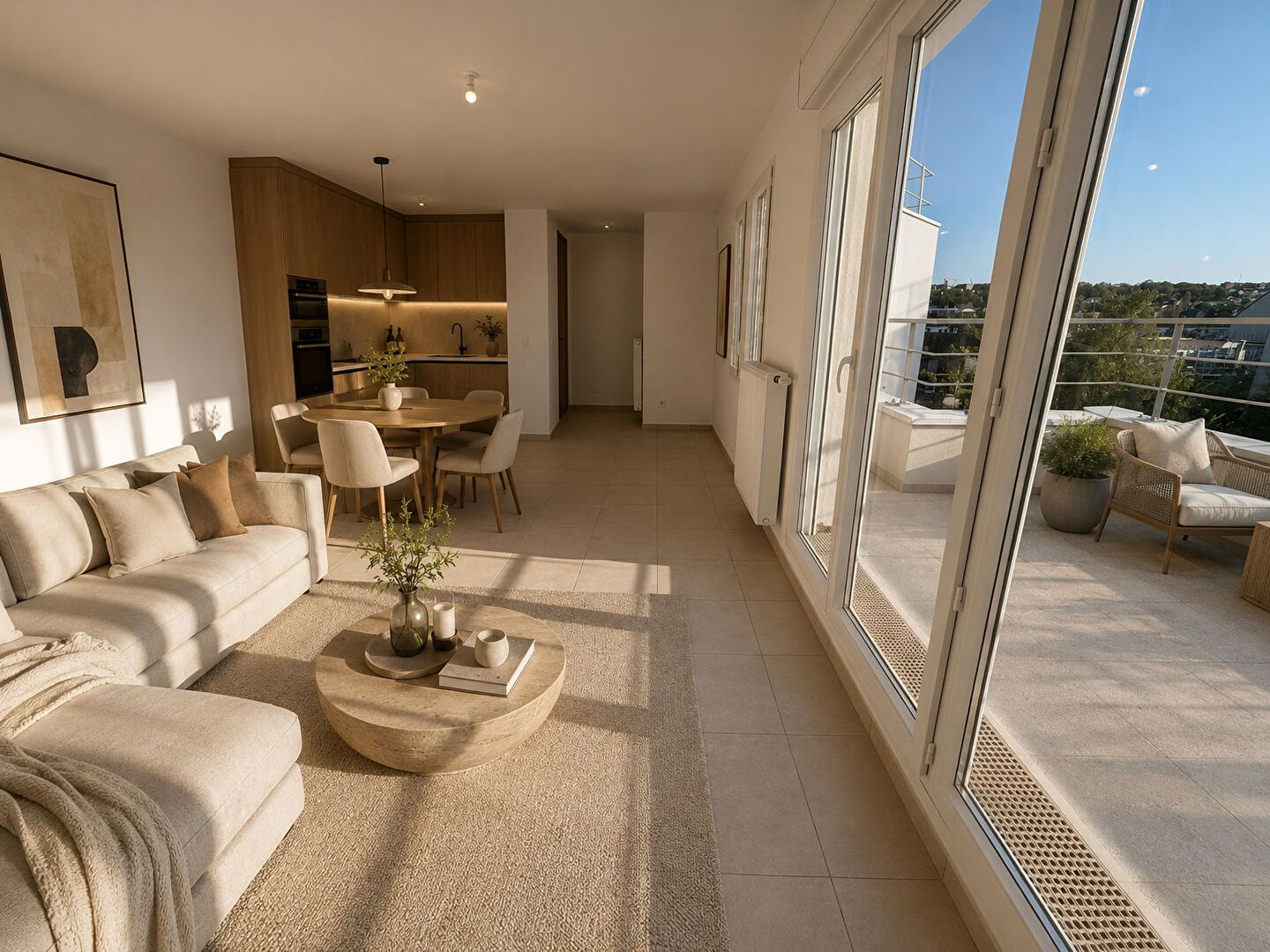 Appartement NOISY LE GRAND (93160) 3 pi&egrave;ces 65.00 m&sup2;