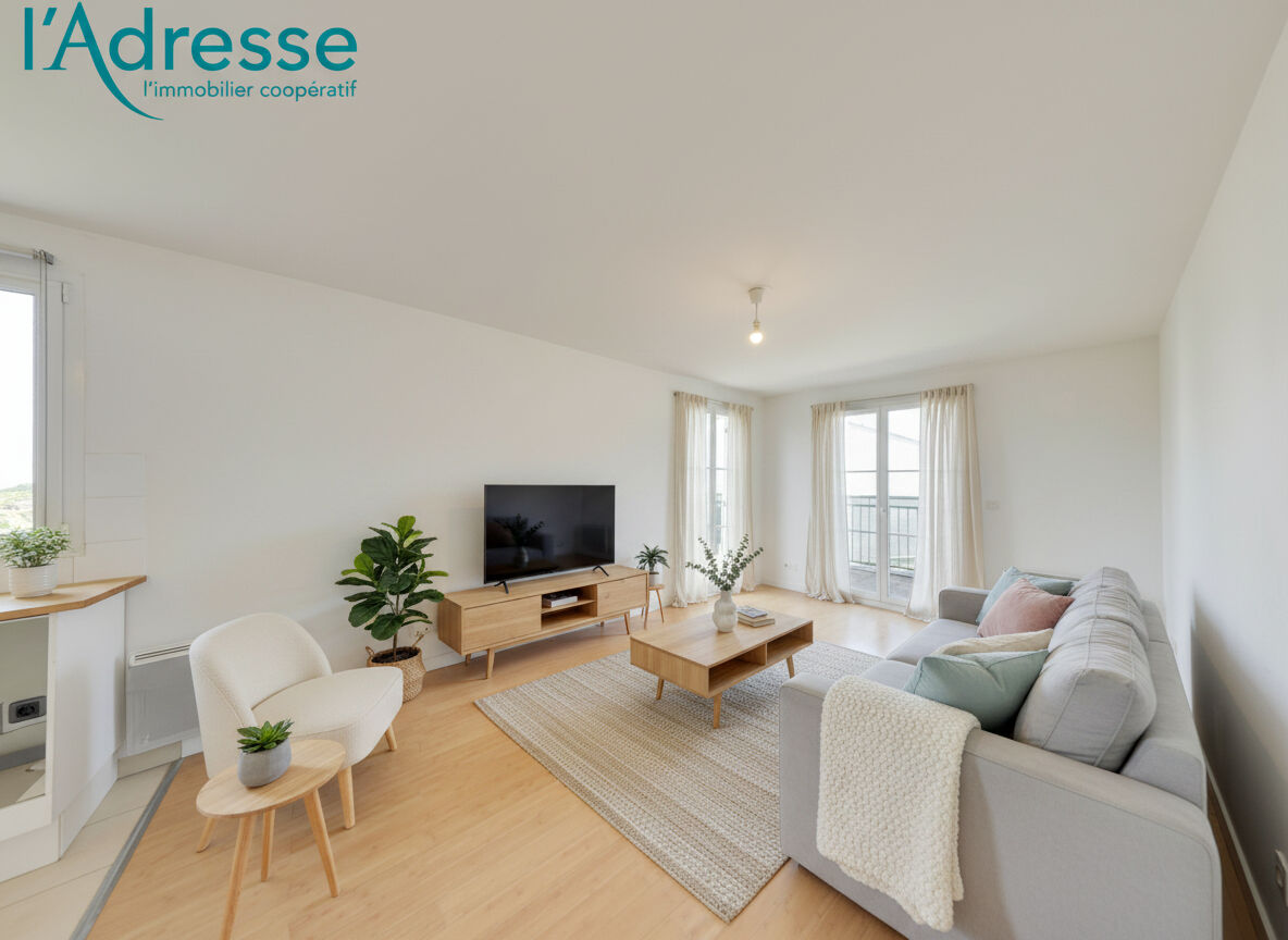 Émerainville (77) Exclusif 229 000 € Appartement 3 pièces , 2 chambres 60.00 m² Avec terrasse