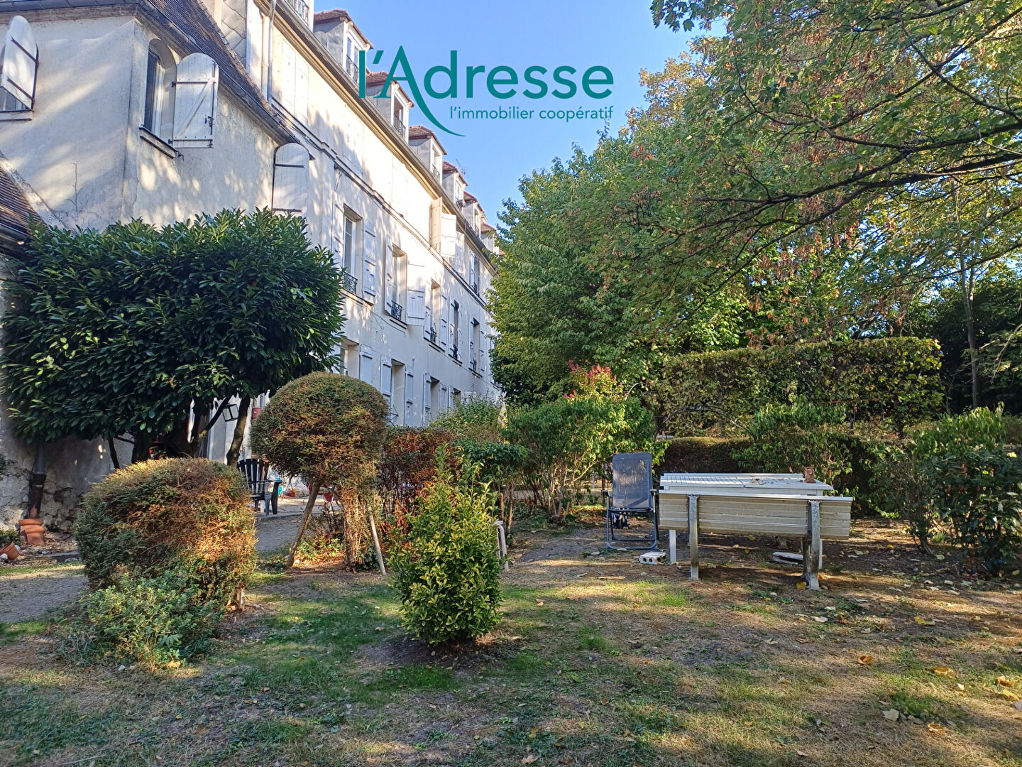 Chelles (77) 124 000 € Appartement 1 pièce 30.60 m² Avec jardin