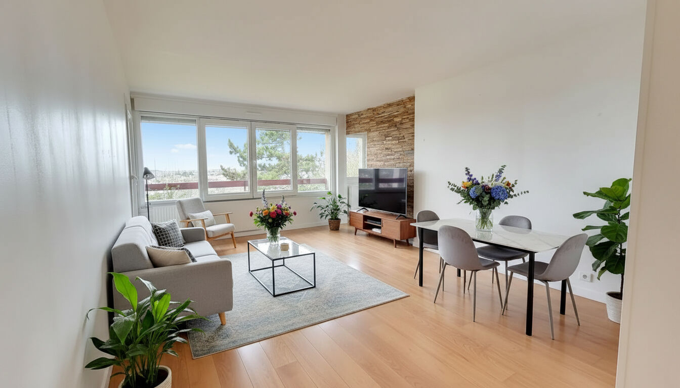 à 4 km de Chennevières-sur-Marne Exclusif 369 000 € Appartement 4 pièces , 3 chambres 88.71 m² Avec balcon Voir le bien