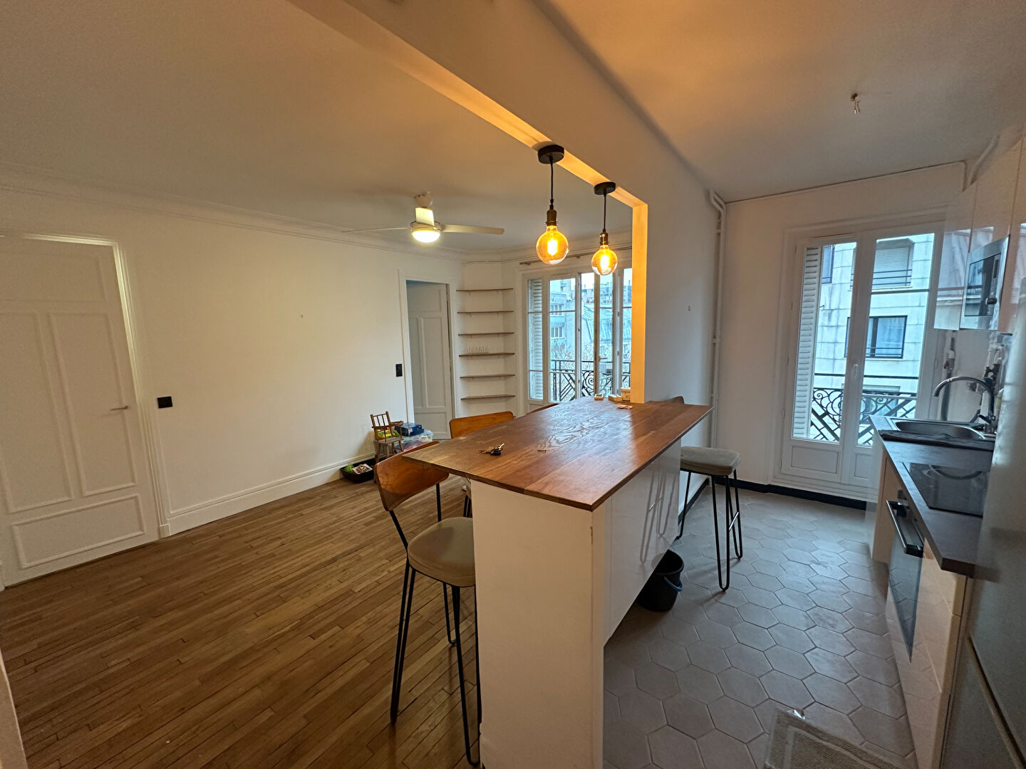 Appartement PARIS (75019) 1 pi&egrave;ce 30.92 m&sup2;