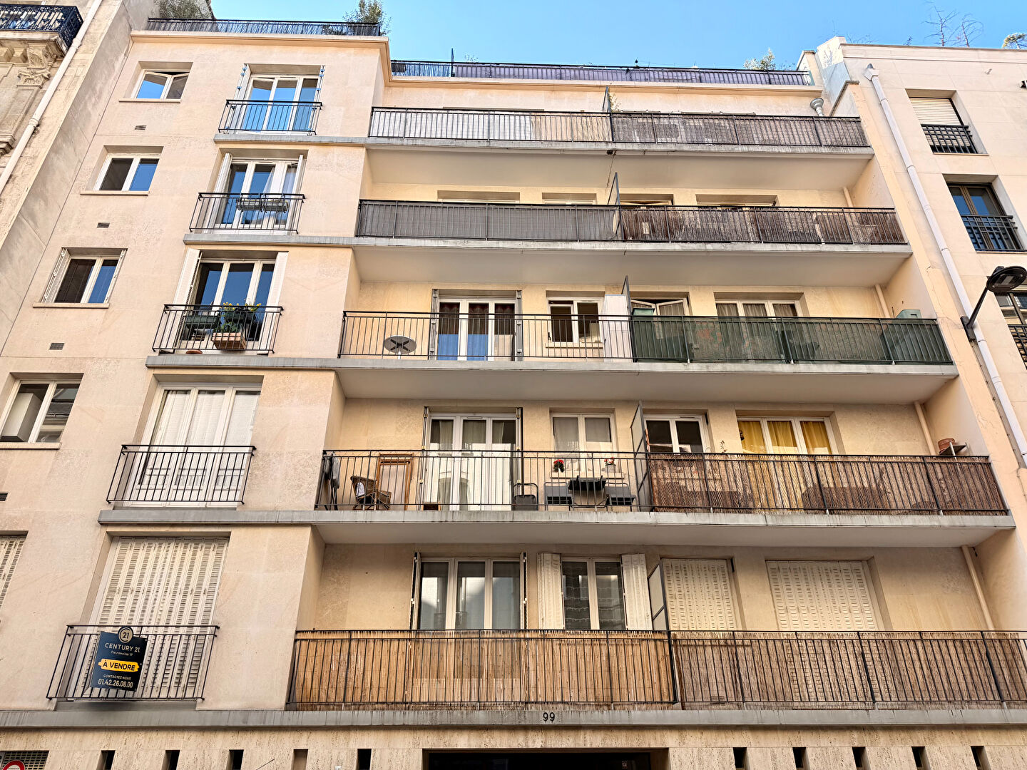 Appartement PARIS (75017) 1 pi&egrave;ce 34.31 m&sup2;