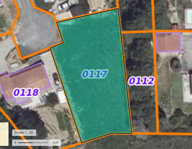 Terrain COURNANEL (11300) 861.00 m&sup2;