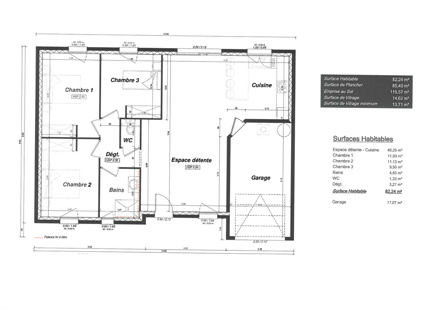 Maison saint HILAIRE DE RIEZ (85270) 4 pièces 82.24 m²