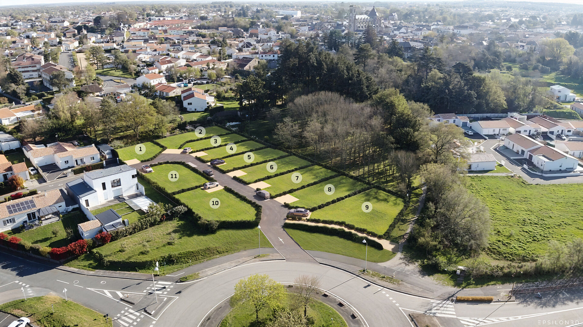 Terrain AIZENAY (85190) 358.00 m²