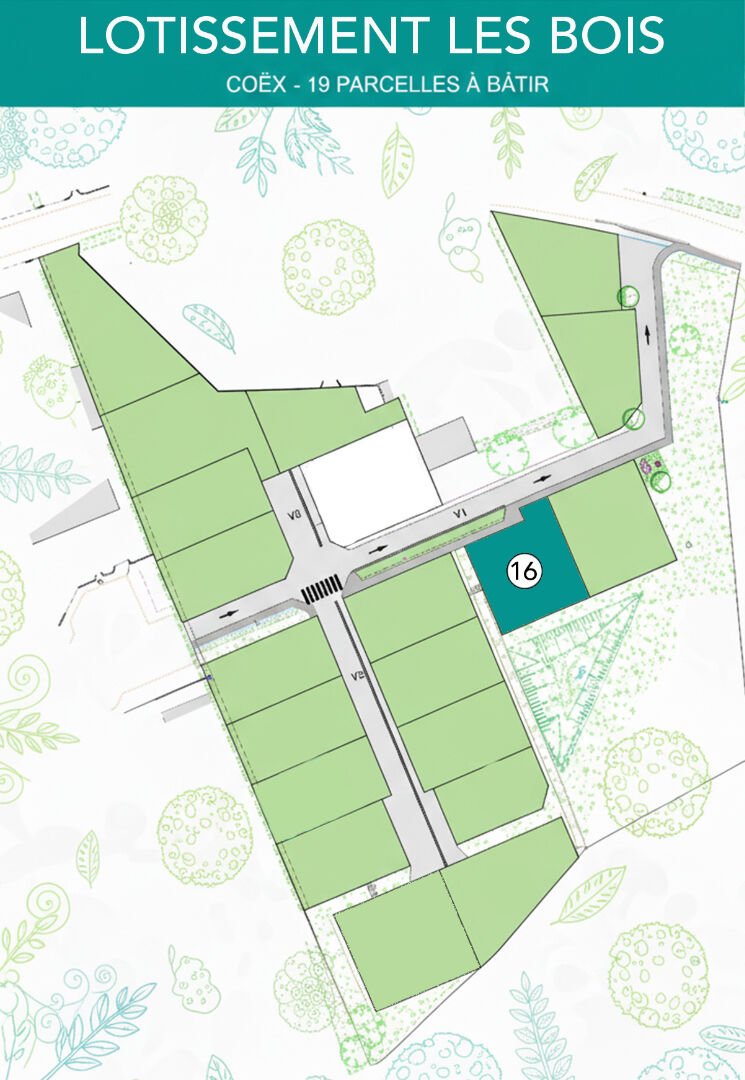 Terrain COEX (85220) 359.00 m²