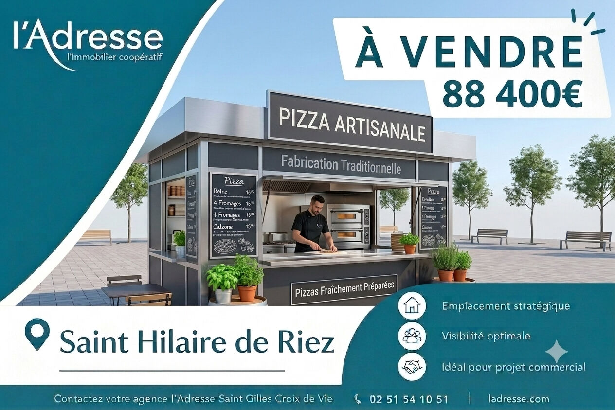 Local d'activit&eacute; SAINT HILAIRE DE RIEZ (85270) 18.00 m&sup2;