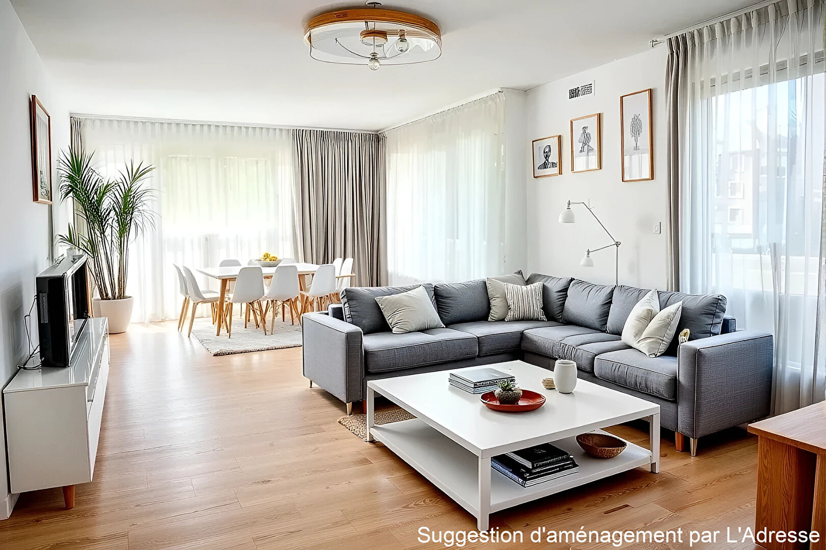 Appartement VILLEMOMBLE (93250) 4 pièces 81.00 m²