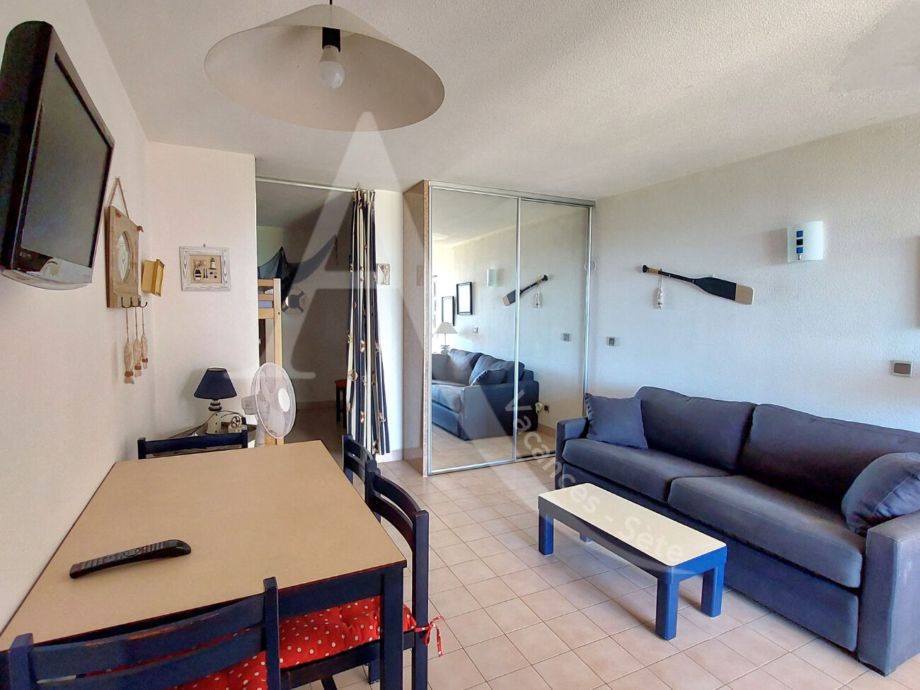 Appartement SETE (34200) 1 pièce 26.82 m²