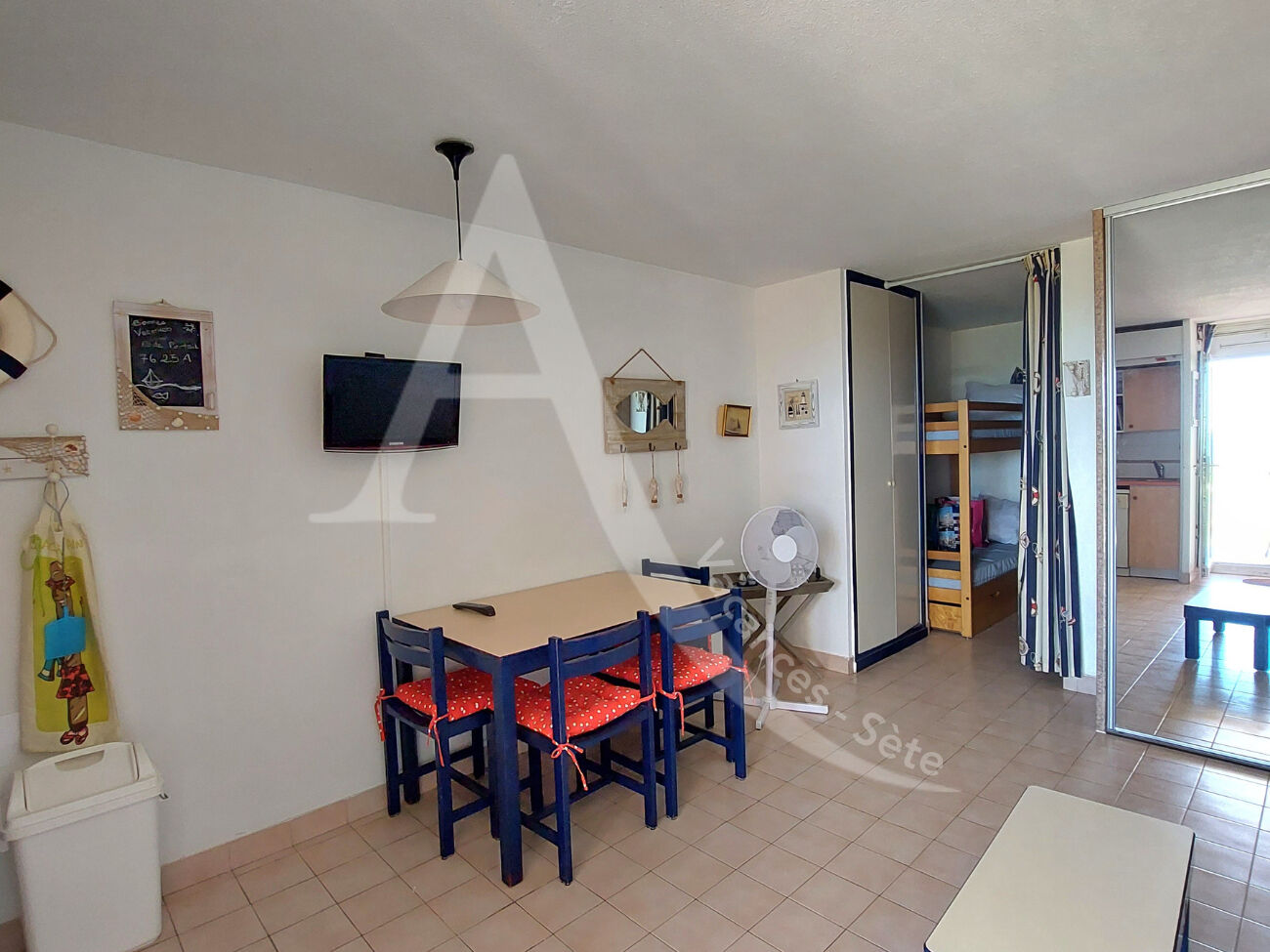 Appartement SETE (34200) 1 pièce 26.82 m²