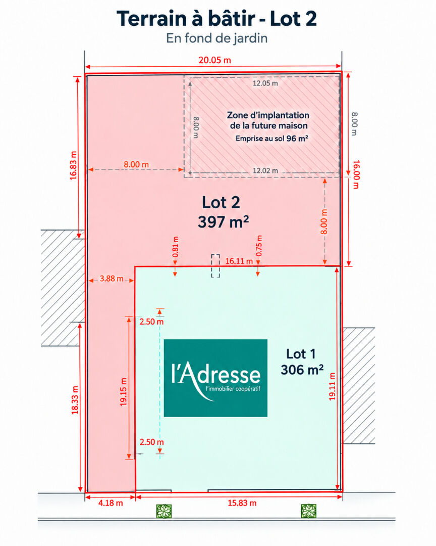 Viry-Châtillon (91) 159 000 € Terrain 397.00 m²
