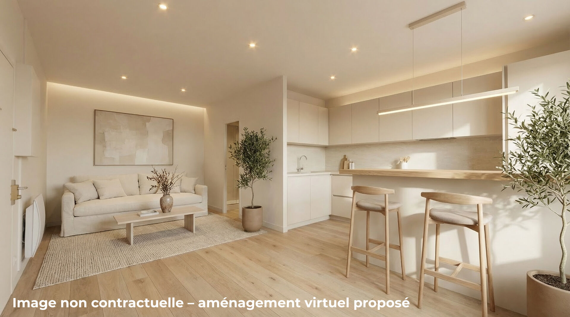 Appartement MONTGERON (91230) 1 pi&egrave;ce 26.46 m&sup2;