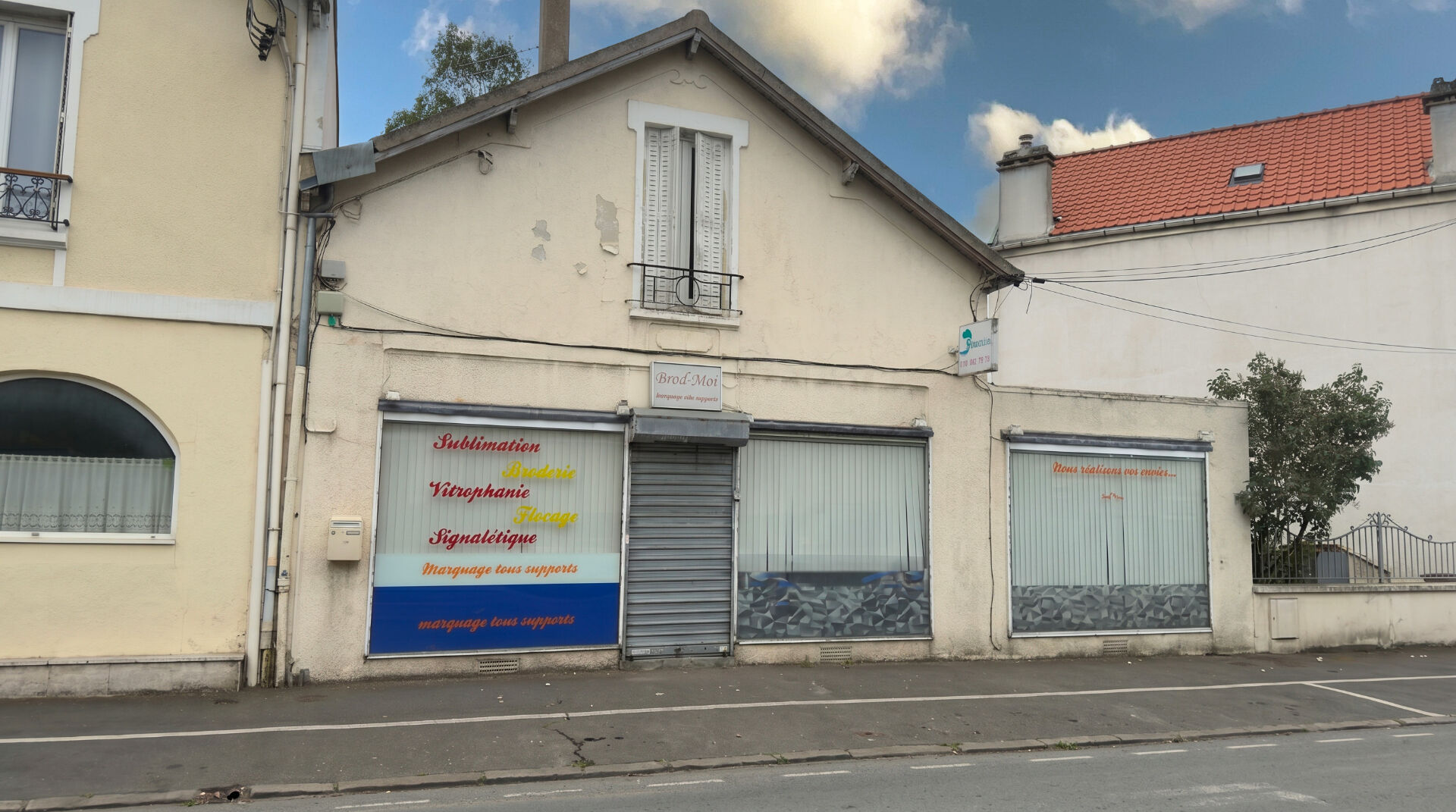 Local commercial VIGNEUX SUR SEINE (91270) 1 pi&egrave;ce 40.00 m&sup2;