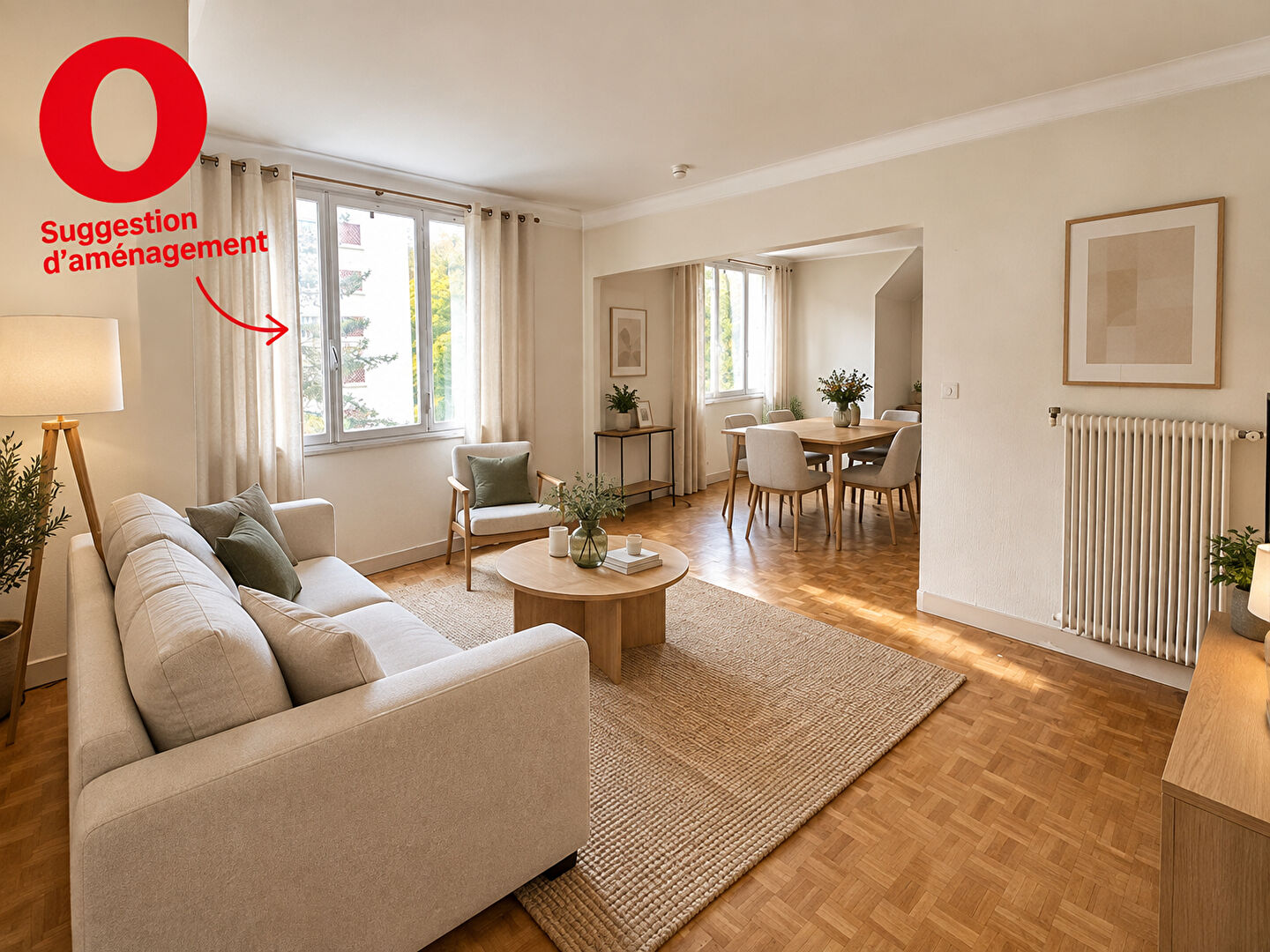 Appartement NANTES (44300) 5 pi&egrave;ces 79.00 m&sup2;
