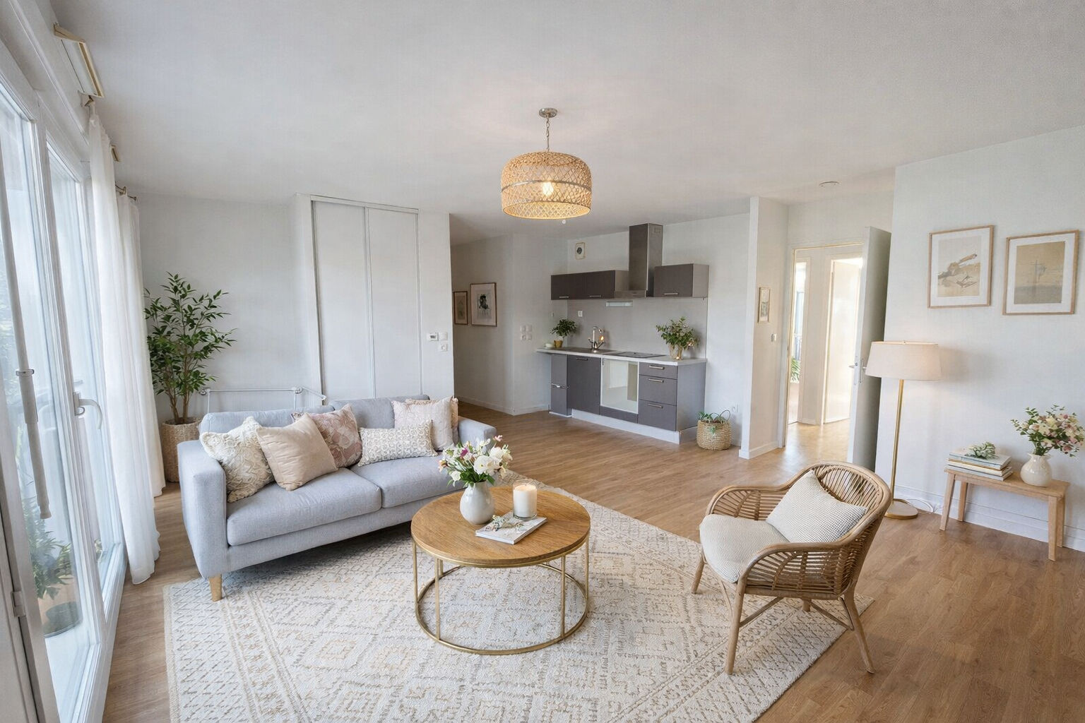 Appartement NANTES (44300) 3 pi&egrave;ces 58.59 m&sup2;