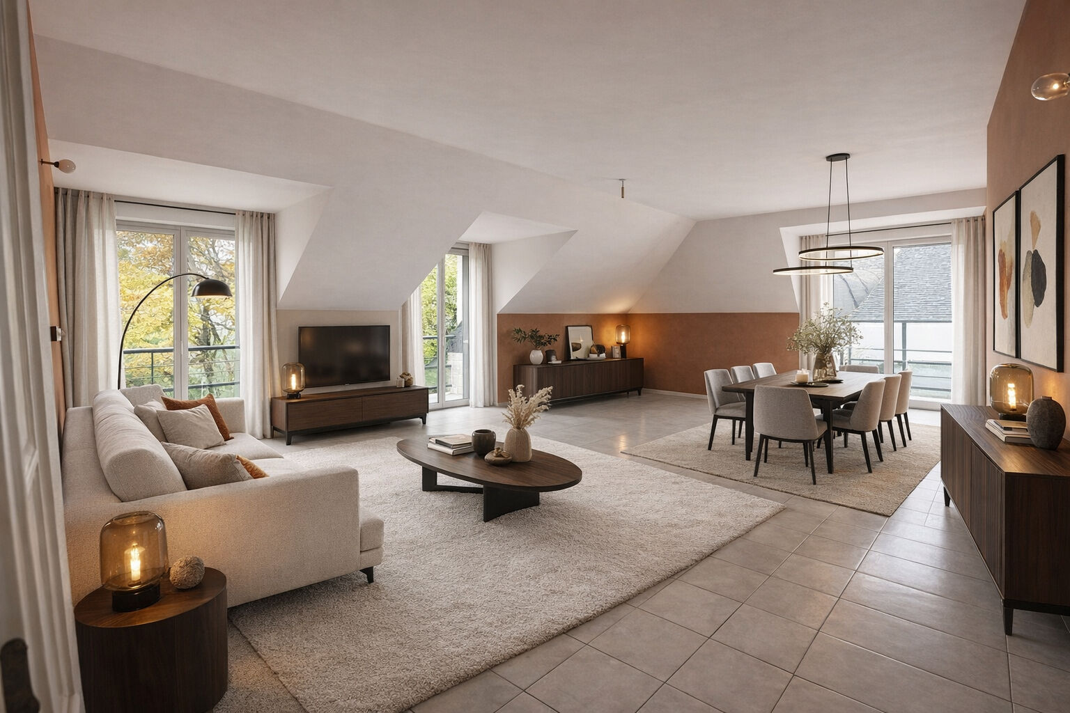 Appartement LA CHAPELLE SUR ERDRE (44240) 5 pi&egrave;ces 168.00 m&sup2;