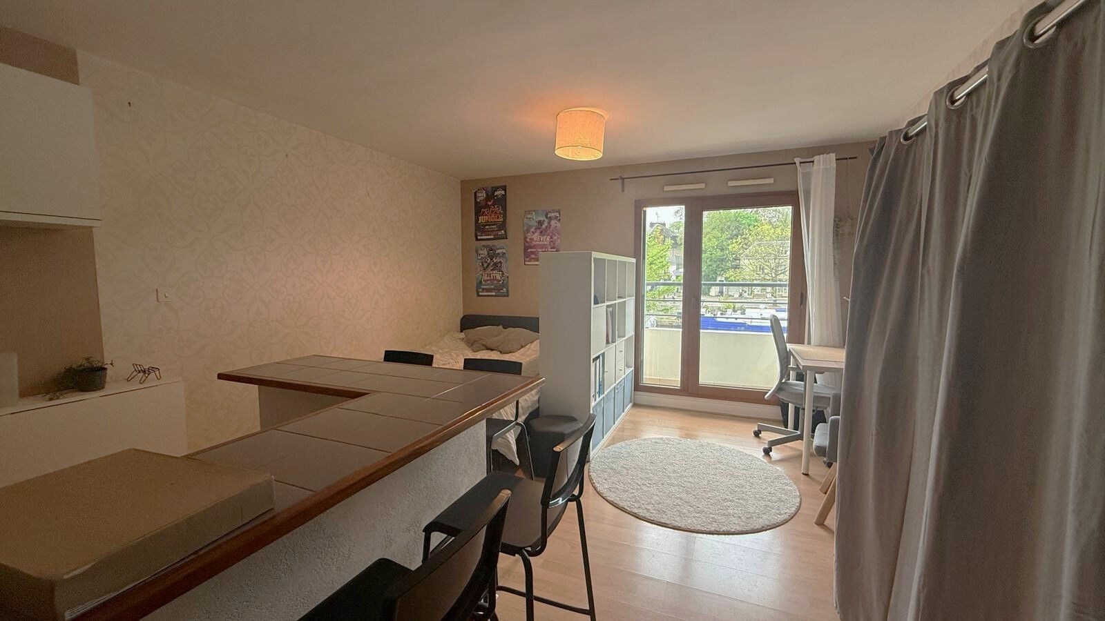Appartement NANTES (44000) 1 pi&egrave;ce 25.20 m&sup2;