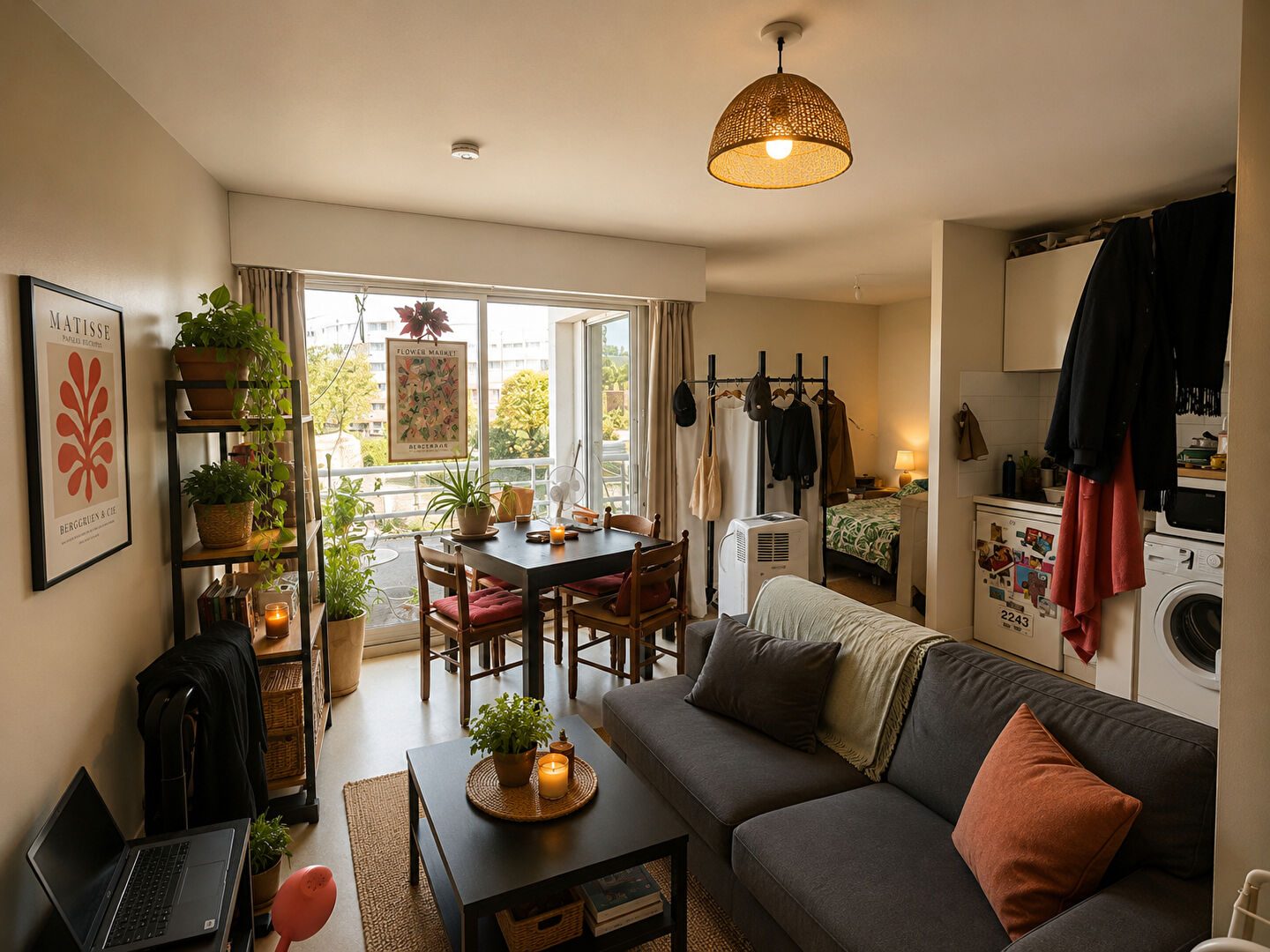 Appartement NANTES (44300) 1 pi&egrave;ce 31.00 m&sup2;